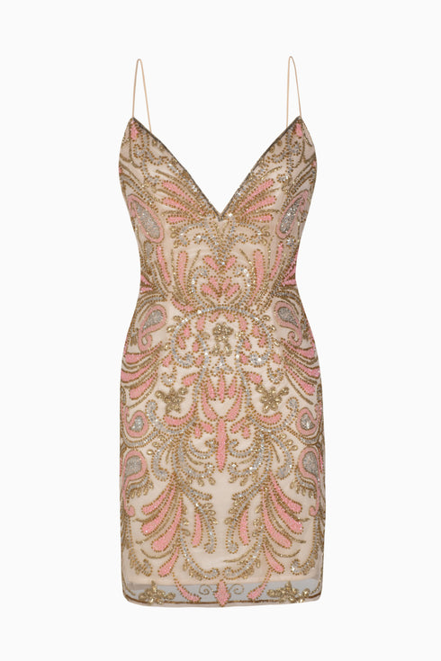 Deep Decollete Secret Mini Dress